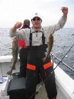 5 lb 4 oz Cod by Mark Errington from Darlington.