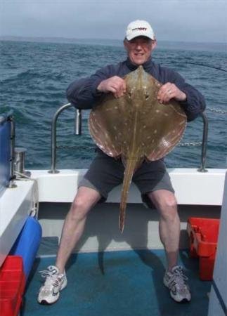 12 lb 11 oz Small-Eyed Ray by Dorset John