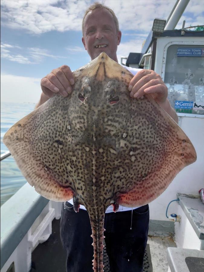 12 lb Thornback Ray by Mike