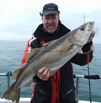 14 lb 8 oz Pollock by John Hinton