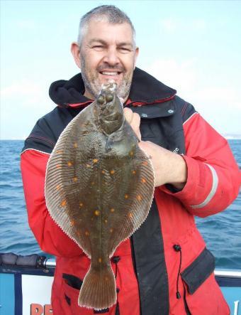 2 lb 8 oz Plaice by Paul Winter