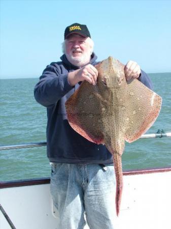 15 lb 2 oz Blonde Ray by David Proudfoot