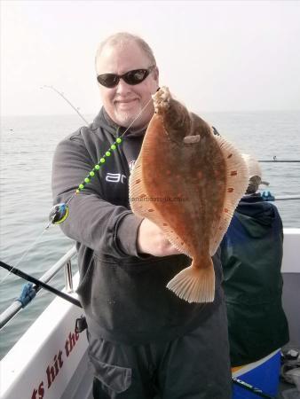 1 lb 8 oz Plaice by Tony Swain