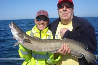 13 lb 4 oz Ling by Stan and Carl