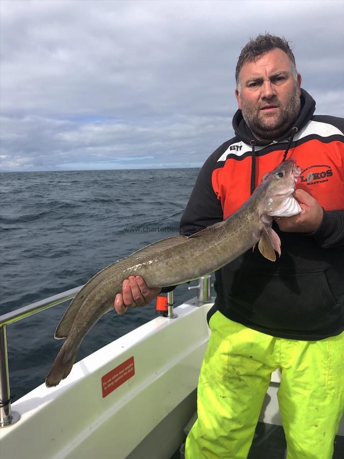 5 lb Ling by Nick Massingham