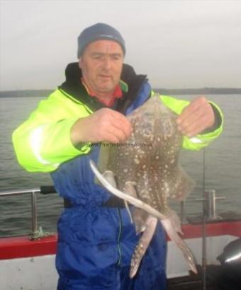 5 lb 8 oz Thornback Ray by Tony Lewis