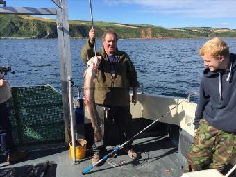 13 lb Ling by Davy Gilmour