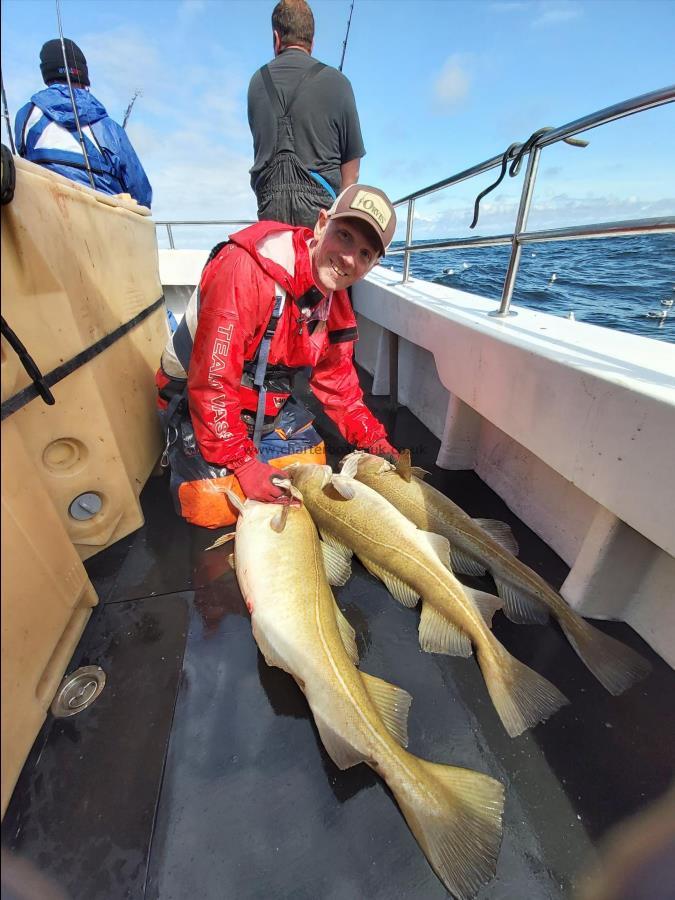 22 lb Cod by Paul Woollam