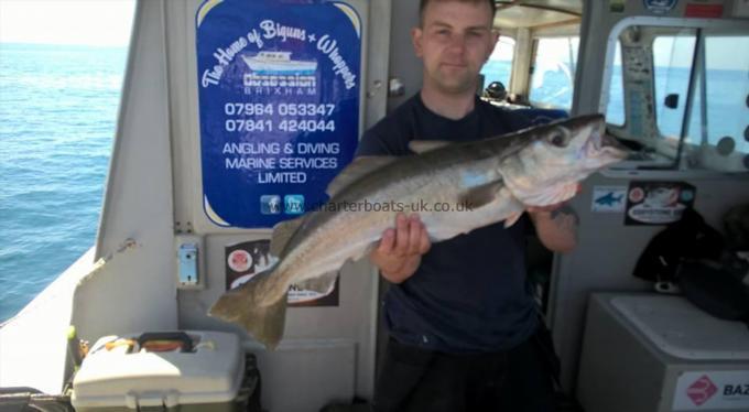 9 lb 7 oz Pollock by Jamie Lee White house