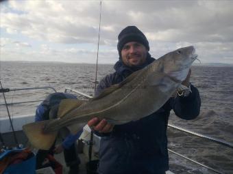 14 lb 8 oz Cod by aled daniels of the danglers