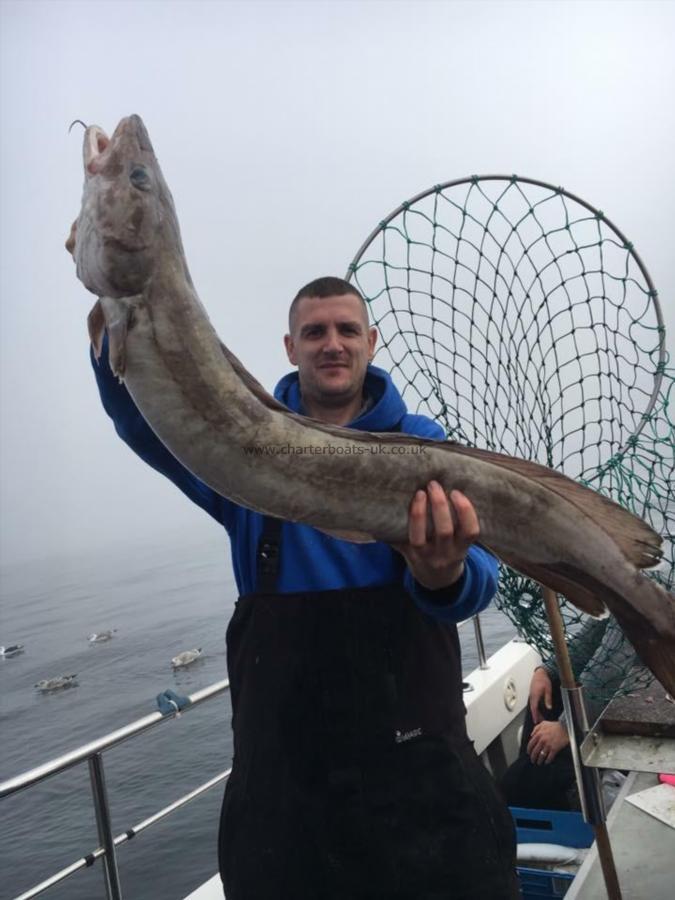 18 lb Ling by Unknown