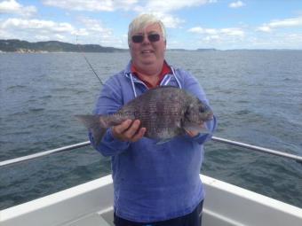 3 lb 8 oz Black Sea Bream by Roy Shipway