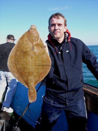 4 lb 10 oz Plaice by Unknown