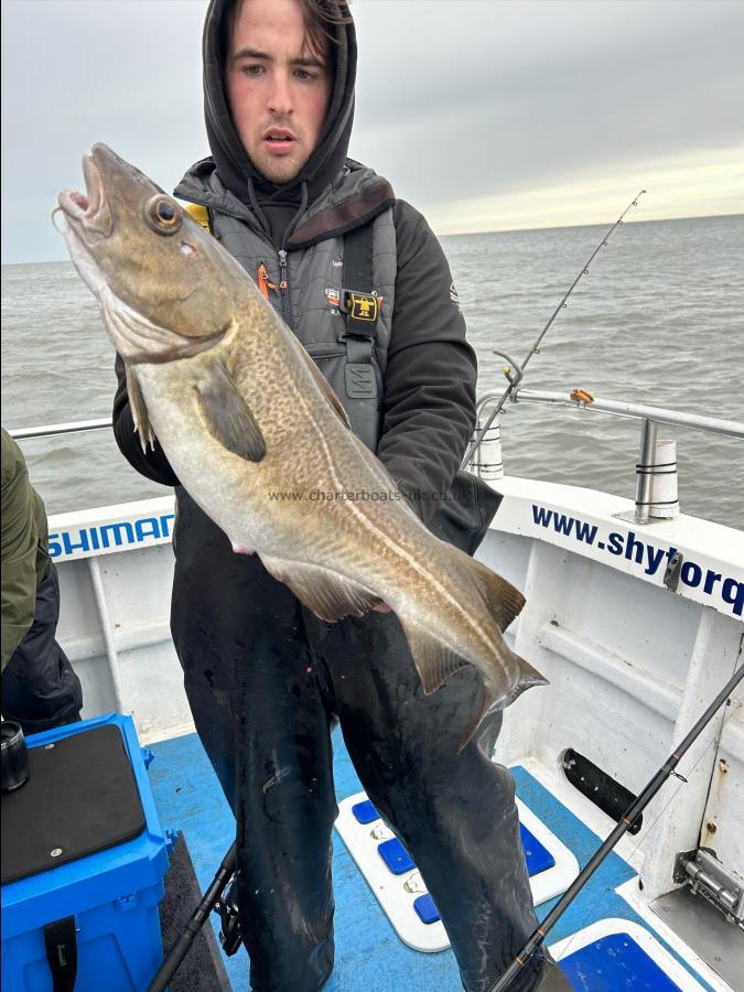 8 lb 2 oz Cod by Fergus.