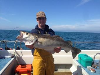 12 lb 12 oz Pollock by Lewis Hodder