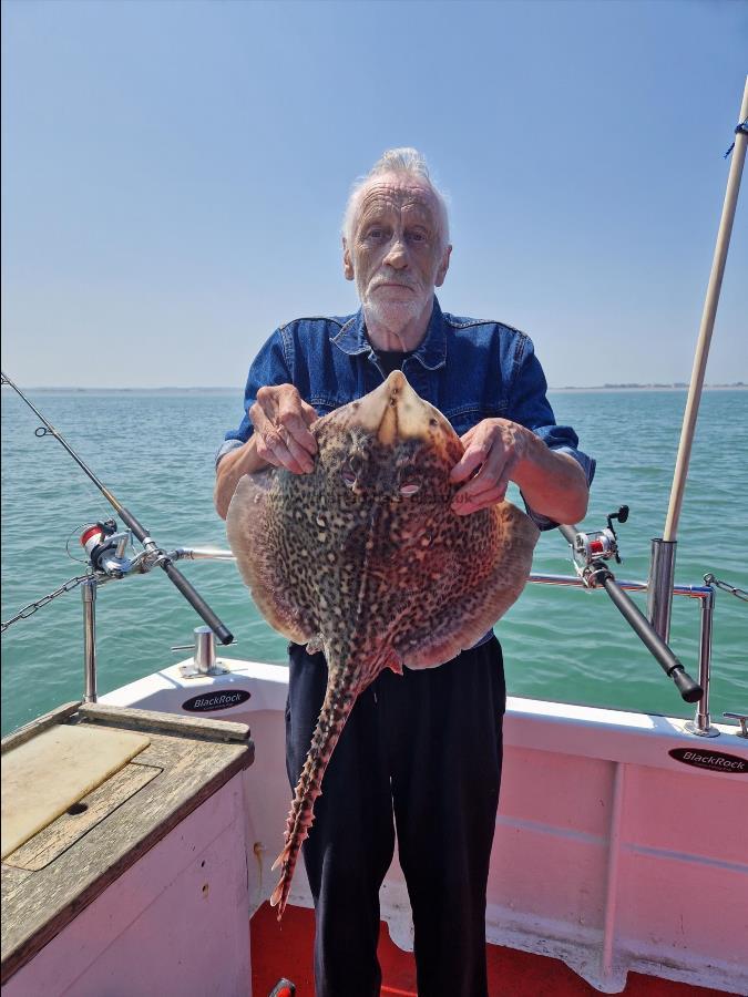 9 lb Thornback Ray by Will from Margate