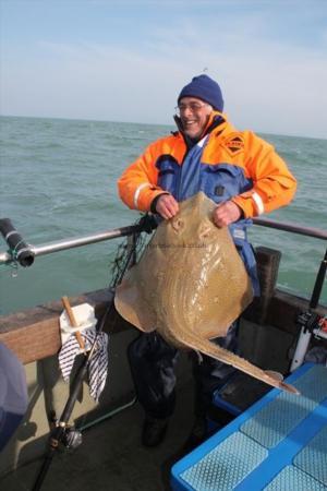 26 lb 3 oz Blonde Ray by John Johnson