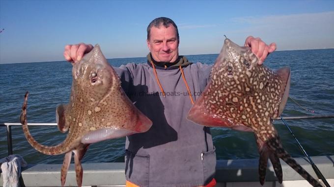 9 lb 4 oz Thornback Ray by Unknown