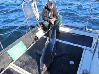 115 Kg Porbeagle by onman from the netherlands