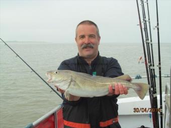 4 lb 5 oz Cod by Paul Layton