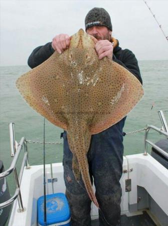 19 lb 8 oz Blonde Ray by Andrew Williams Barnes Pilot