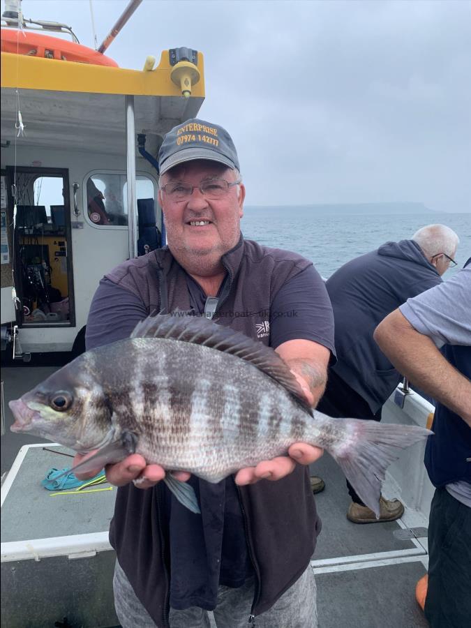 2 lb 8 oz Black Sea Bream by Phil