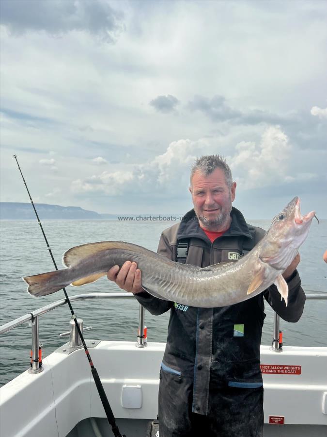 11 lb 4 oz Ling by Andy Baker