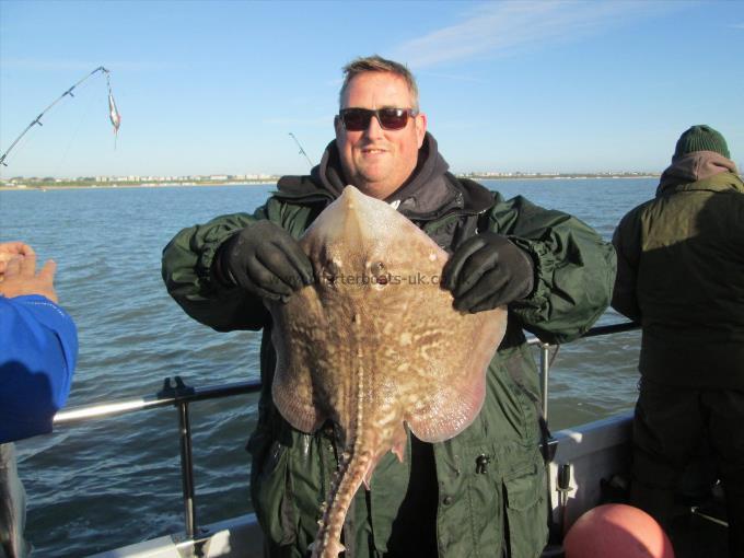 9 lb Thornback Ray by Unknown