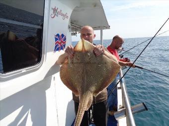 15 lb 12 oz Blonde Ray by Richard Burns