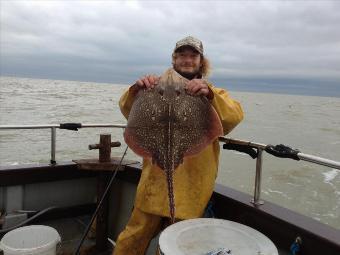 9 lb 12 oz Thornback Ray by Alex