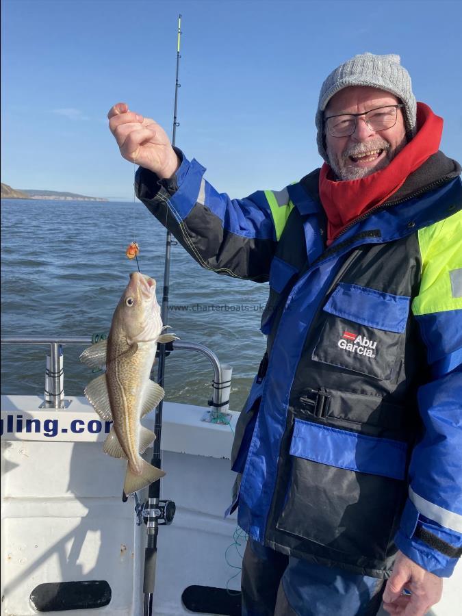 2 lb 6 oz Cod by Al Sutcliffe.