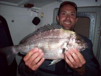 4 lb Black Sea Bream by Richard Heath