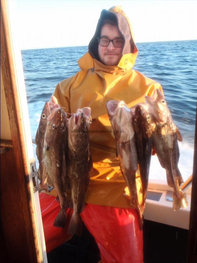 4 lb 8 oz Cod by Adam Ward (Son)