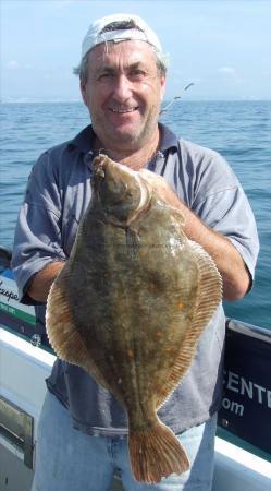 5 lb 12 oz Plaice by Robert Burginn