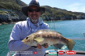 3 lb Ballan Wrasse by Graeme