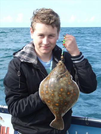 2 lb 4 oz Plaice by Steven Christian