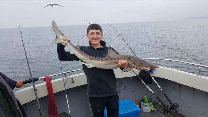 24 lb 9 oz Tope by Carwyn Jones