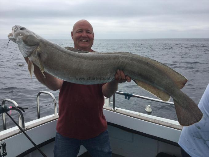 28 lb Ling by Rod Adamson