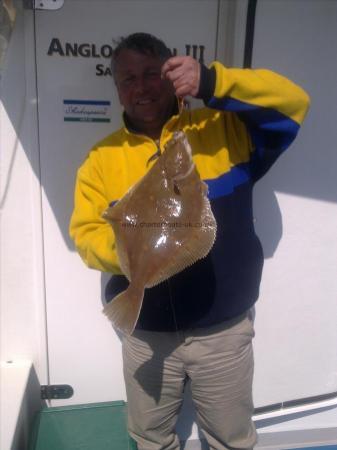 3 lb 1 oz Plaice by Malcome Barnett