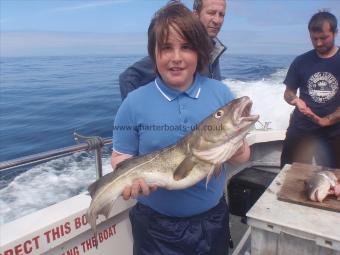 5 lb Cod by Fergus from Whitby.