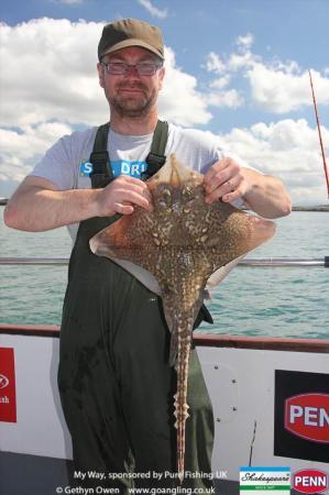 5 lb Thornback Ray by Mike Thrussell jnr