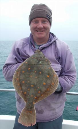 5 lb 2 oz Plaice by Ian Napier