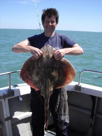 13 lb 8 oz Undulate Ray by Ian Roscow