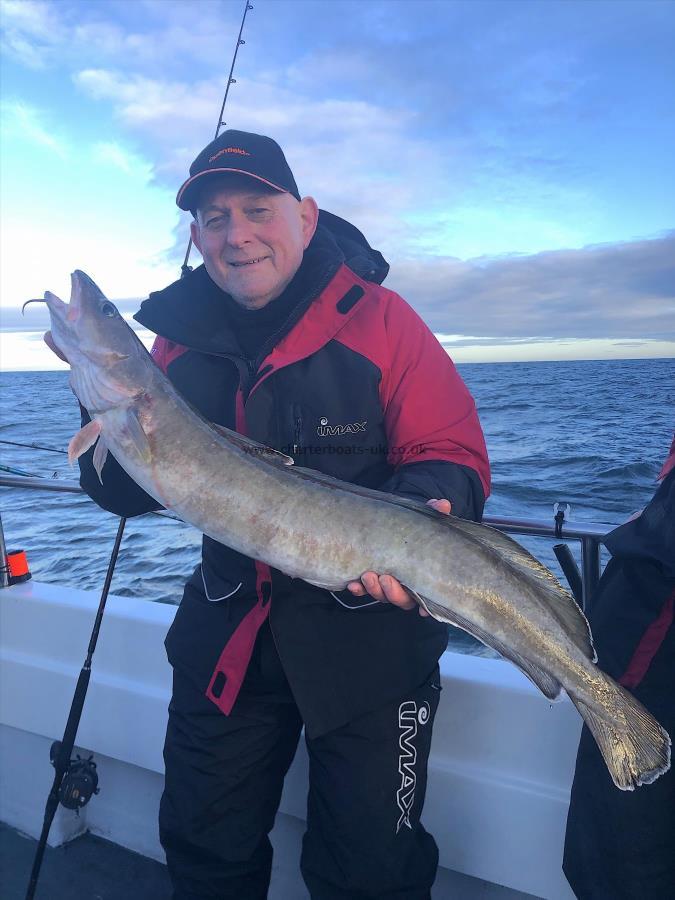 9 lb Ling by Martin Dropoff