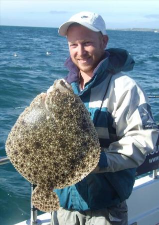 6 lb 4 oz Turbot by Richard Warrington