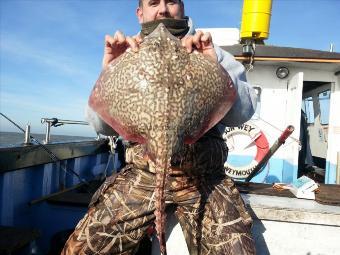 9 lb 3 oz Thornback Ray by Stuart