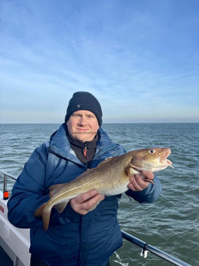 4 lb 12 oz Cod by Jim Bailey