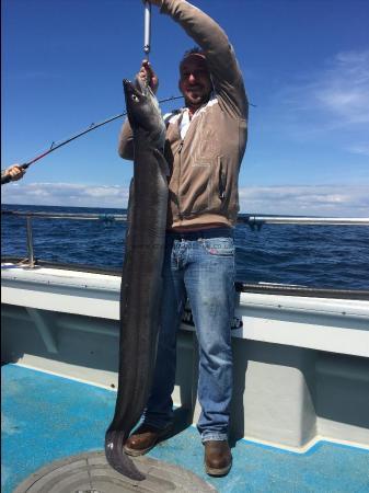 42 lb Conger Eel by Kevin McKie