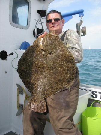 20 lb 4 oz Turbot by Pud