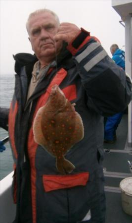 1 lb 6 oz Plaice by Graham